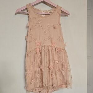 Elegant Pink Tank Top